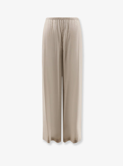 Max Mara Mxpdestino Linen And Viscose Trousers Sabbia