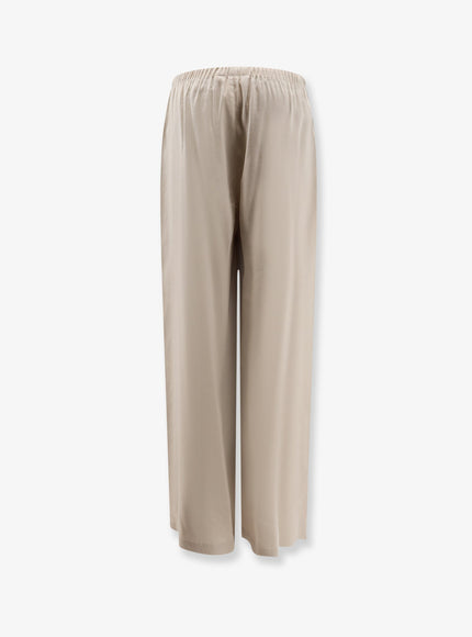 Max Mara Mxpdestino Linen And Viscose Trousers