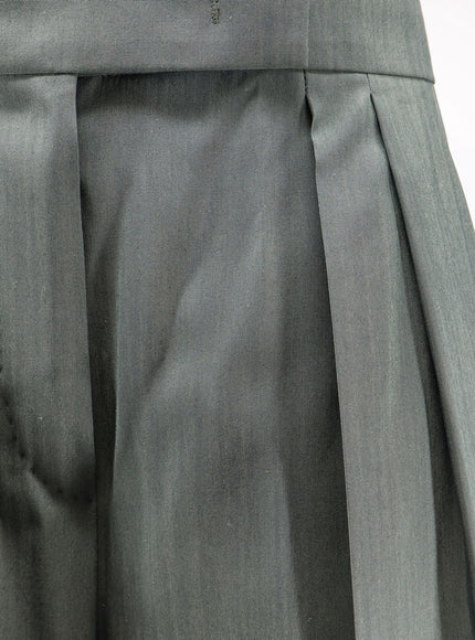 Max Mara Mxmgiallo Virgin Wool And Silk Trousers