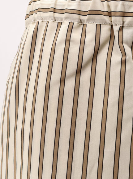 Max Mara Mxmordine Cotton And Silk Trousers