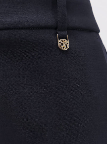Max Mara Mxmgiglio Virgin Wool Trousers