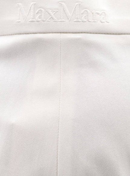 Max Mara Tabacco Stretch Cotton Shorts