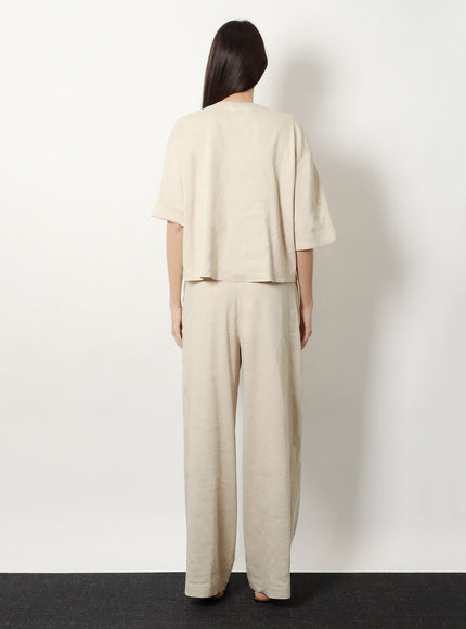 Max Mara Mxpsospiro Linen And Viscose Shirt