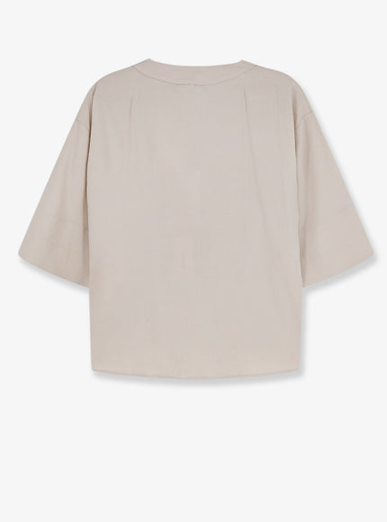 Max Mara Mxpsospiro Linen And Viscose Shirt