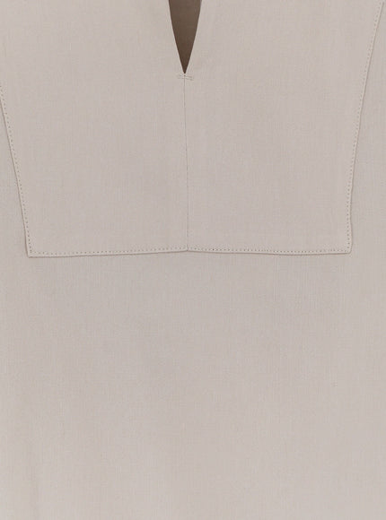 Max Mara Mxpsospiro Linen And Viscose Shirt