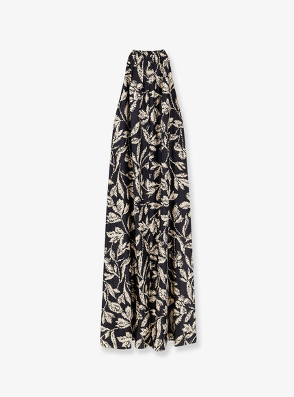 Max Mara Mxmcartone Silk Dress