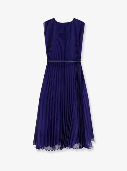 Max Mara Mxecapsula Long Dress With Belt