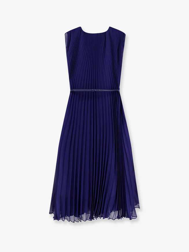 Max Mara Mxecapsula Long Dress With Belt
