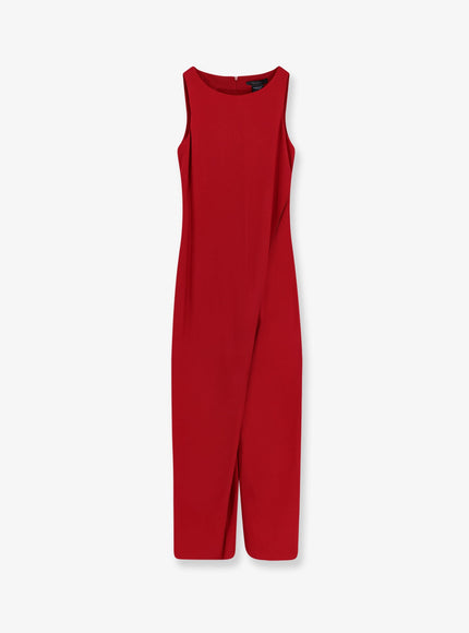 Max Mara Mxebello Viscose Jumpsuit Geranio