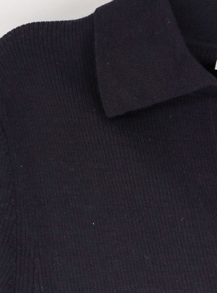 Max Mara Albero Virgin Wool Polo Shirt