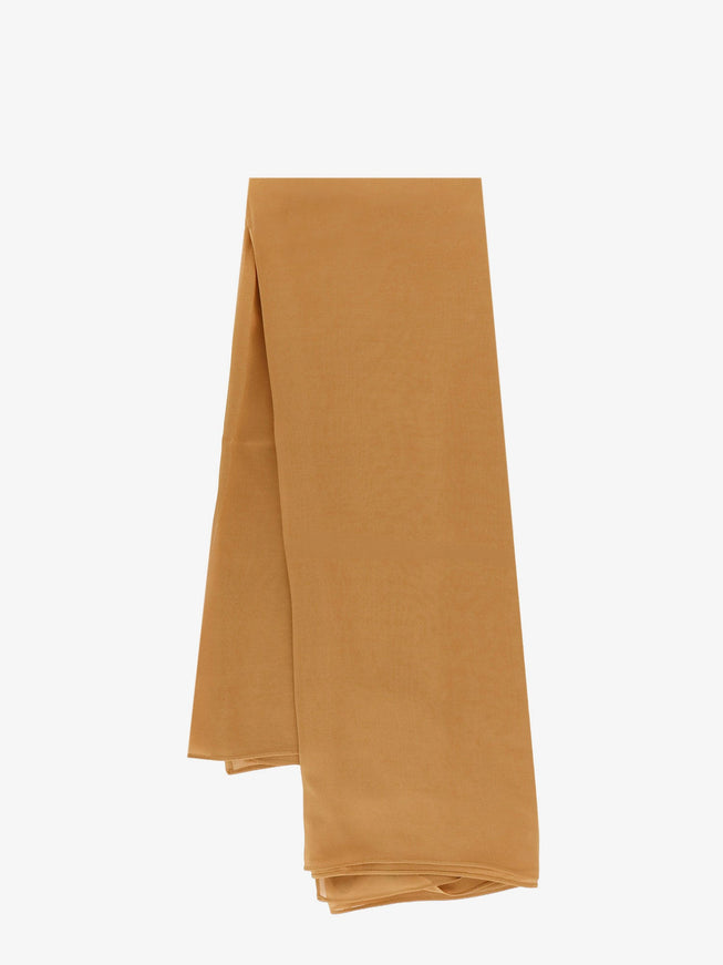 Max Mara Mxastarna Silk Scarf Uni Caramello