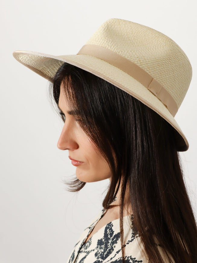 Max Mara Mxadolmen Panama Straw Hat