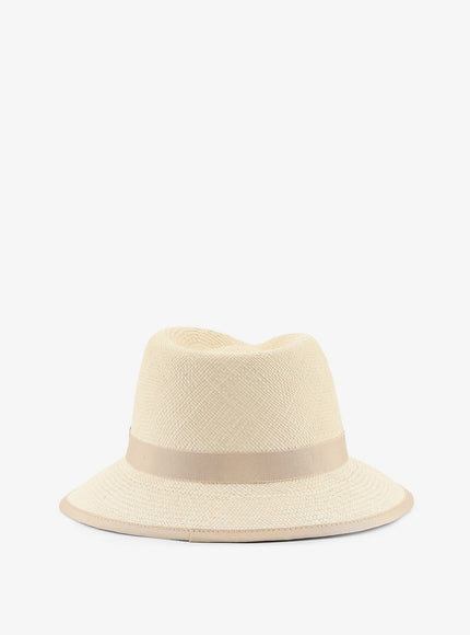 Max Mara Mxadolmen Panama Straw Hat