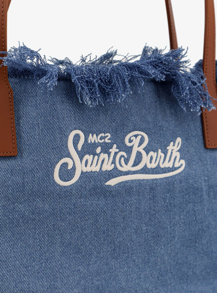 Mc2 Saint Barth Canvas City Bag Shoulder Bag