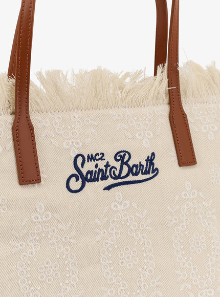 Mc2 Saint Barth Canvas City Bag Shoulder Bag