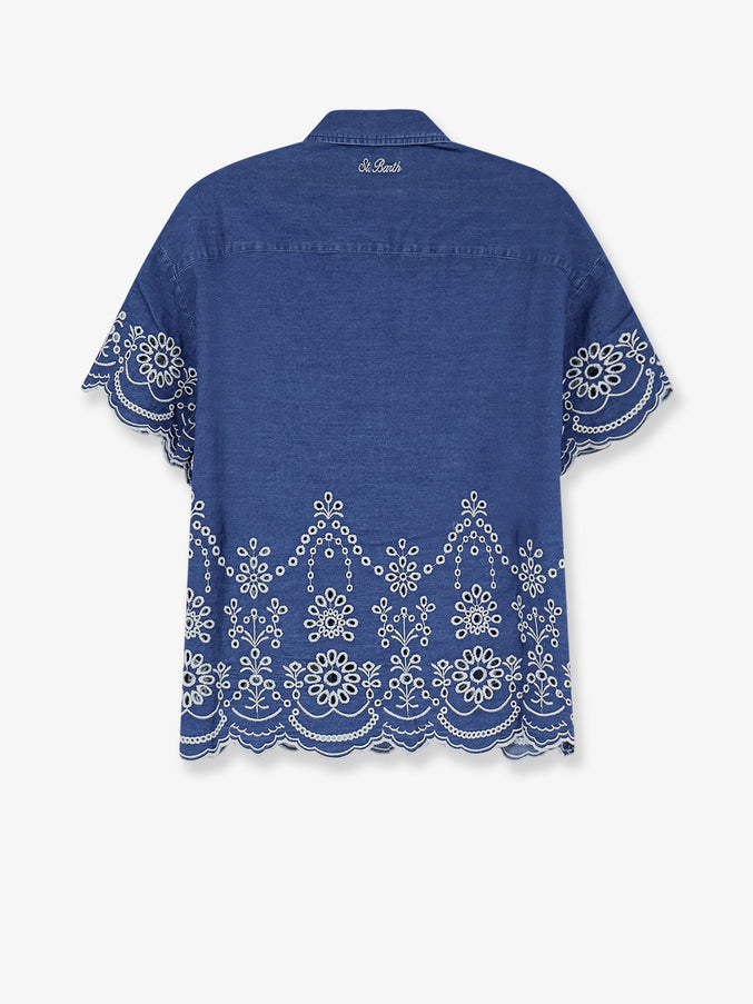 Mc2 Saint Barth Clementine Cotton Shirt