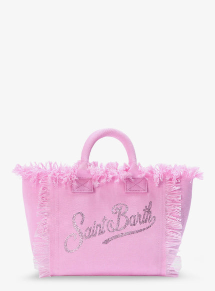 Mc2 Saint Barth Colette Handbag With Front Logo Uni Pink