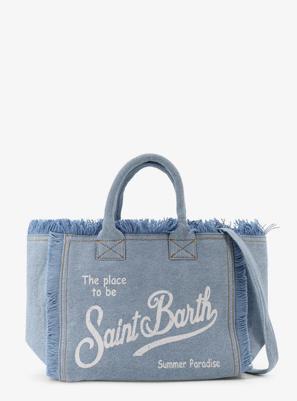 Mc2 Saint Barth Colette Handbag With Front Logo