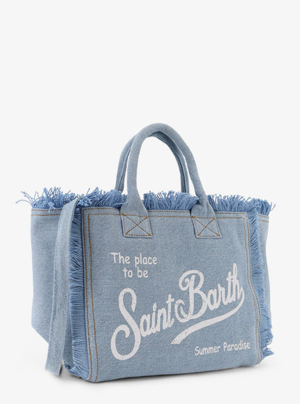 Mc2 Saint Barth Colette Handbag With Front Logo