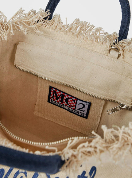 Mc2 Saint Barth Colette Handbag With Front Logo