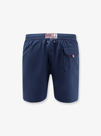 Mc2 Saint Barth Comfort Recycled Nylon Swim Boxer Shorts