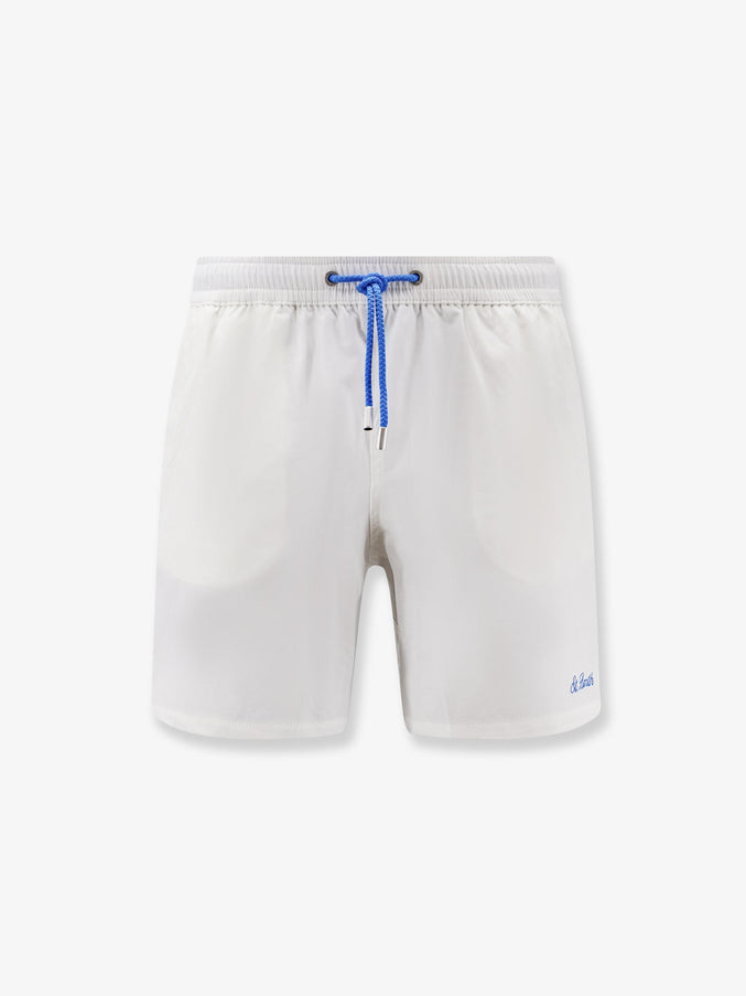 Mc2 Saint Barth Comfort Recycled Nylon Swim Boxer Shorts Black