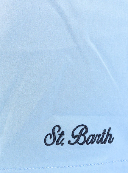 Mc2 Saint Barth Comfort Recycled Nylon Swim Boxer Shorts