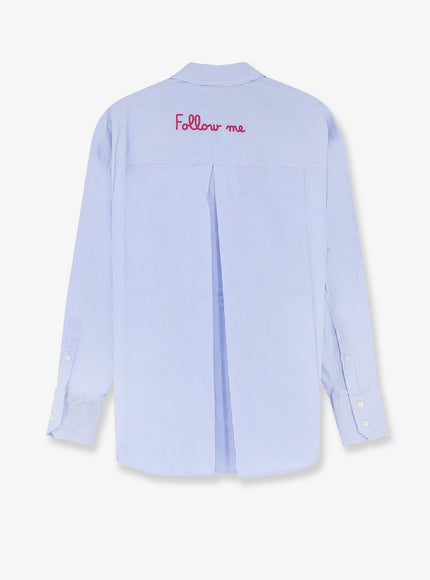 Mc2 Saint Barth Cristal Broderie Anglaise Embroidery Shirt