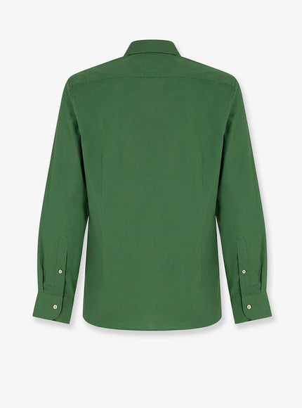Mc2 Saint Barth Ice Cotton Shirt With Embroidered Logo On The Front