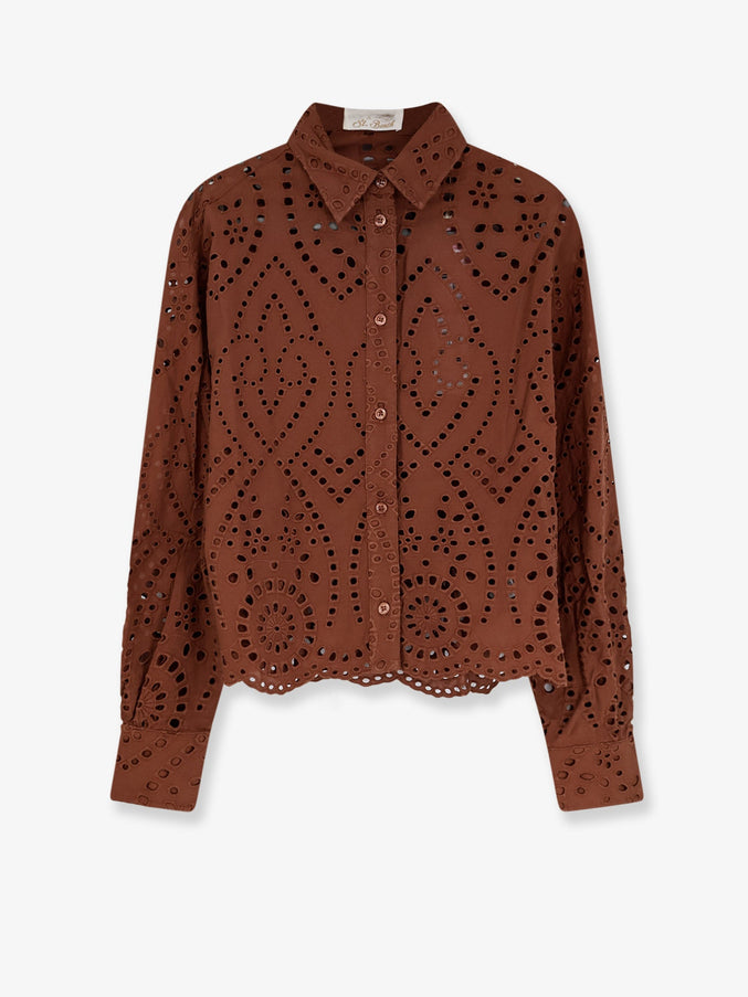 Mc2 Saint Barth Sangallo Lace Oriane Shirt Linewave