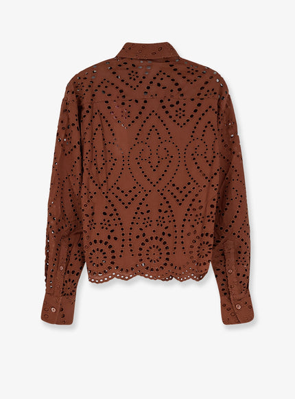 Mc2 Saint Barth Sangallo Lace Oriane Shirt