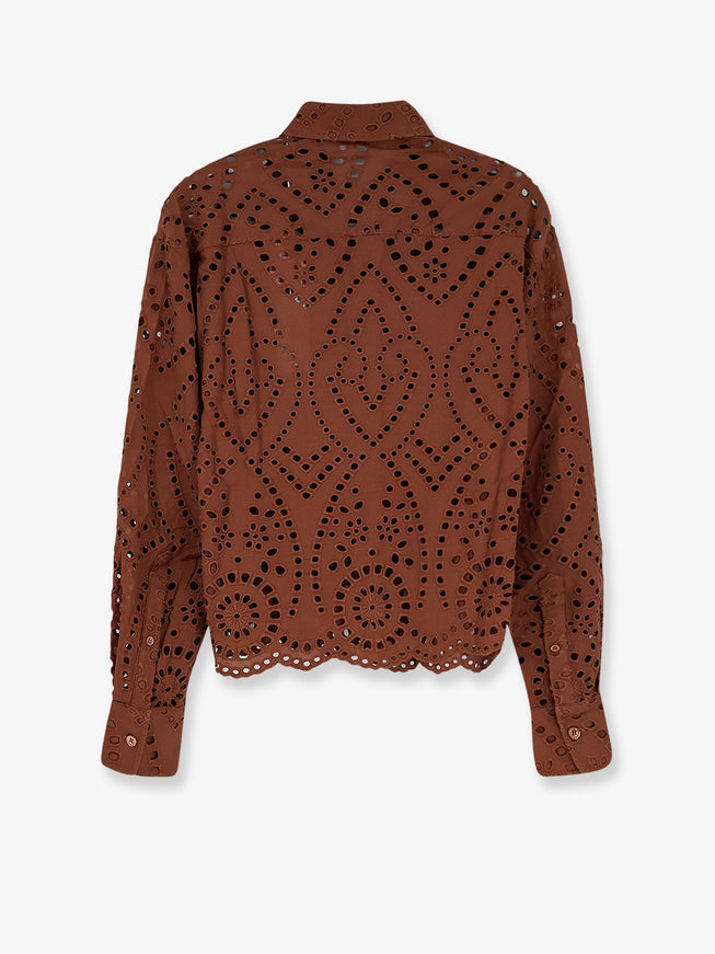 Mc2 Saint Barth Sangallo Lace Oriane Shirt