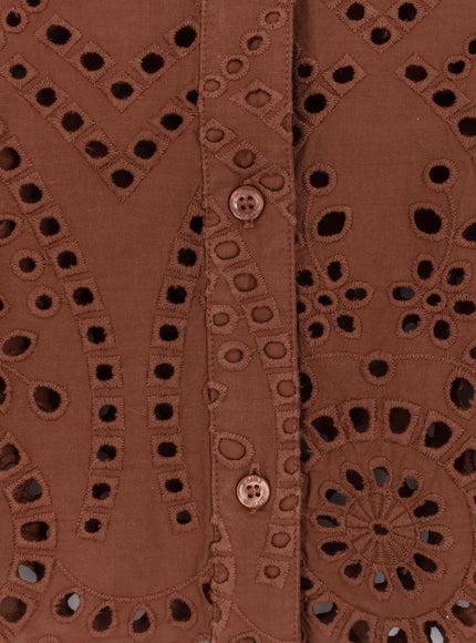 Mc2 Saint Barth Sangallo Lace Oriane Shirt