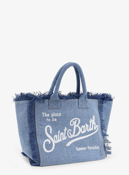 Mc2 Saint Barth Vanity Denim Shoulder Bag