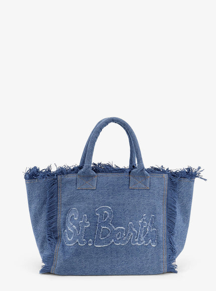 Mc2 Saint Barth Vanity Denim Shoulder Bag
