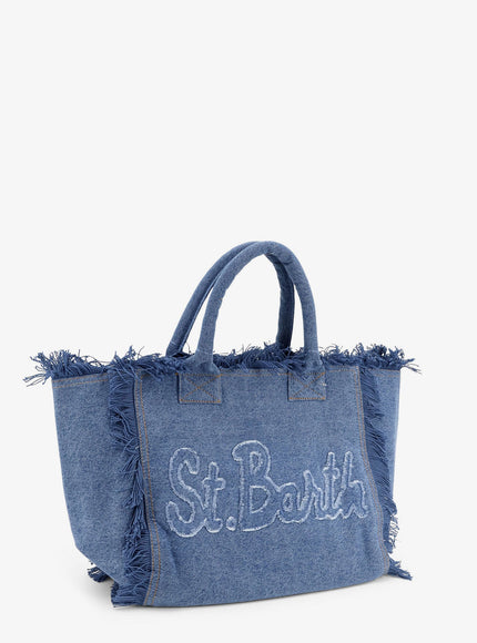 Mc2 Saint Barth Vanity Denim Shoulder Bag