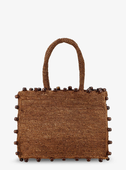 Mc2 Saint Barth Vanity Raffia Shoulder Bag
