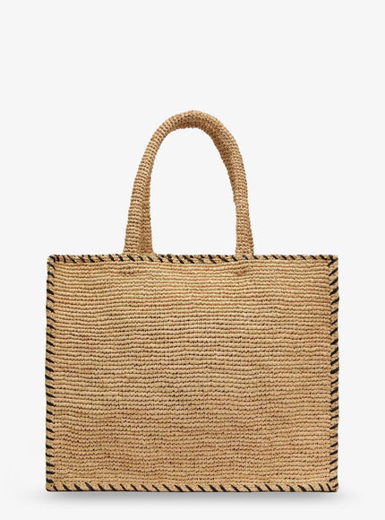 Mc2 Saint Barth Vanity Raffia Shoulder Bag