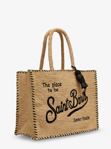 Mc2 Saint Barth Vanity Raffia Shoulder Bag