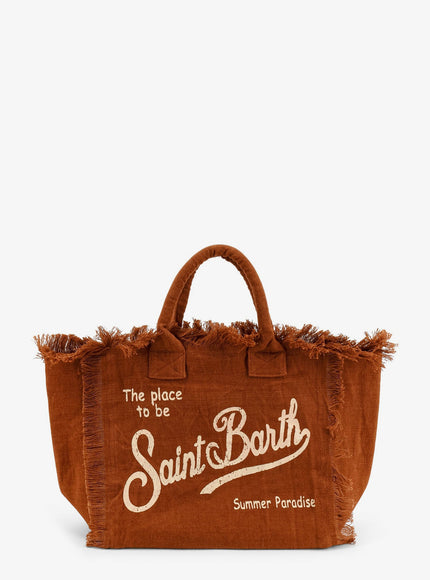 Mc2 Saint Barth Vanity Linen Shoulder Bag