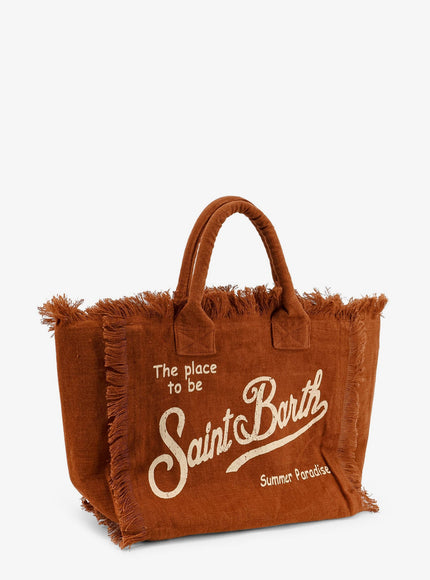 Mc2 Saint Barth Vanity Linen Shoulder Bag