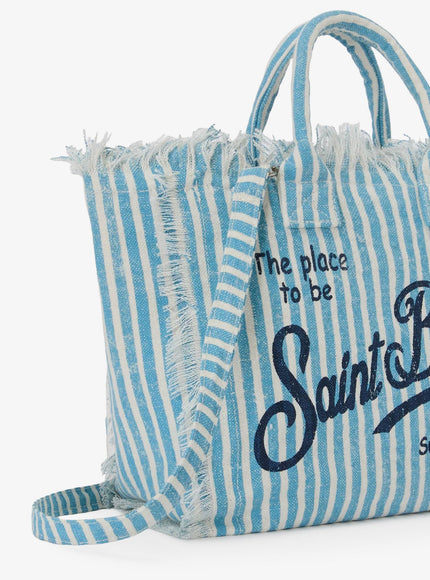 Mc2 Saint Barth Vanity Linen Shoulder Bag