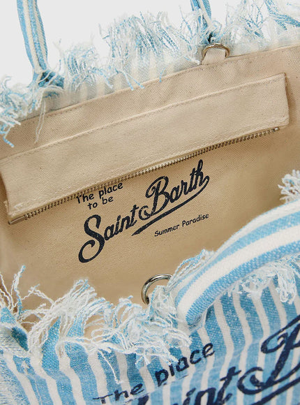 Mc2 Saint Barth Vanity Linen Shoulder Bag
