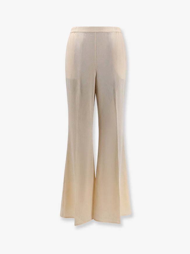 Mes Demoiselles Berla Silk Trousers Nude