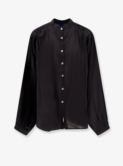 Mes Demoiselles Celeste Cotton Shirt Black
