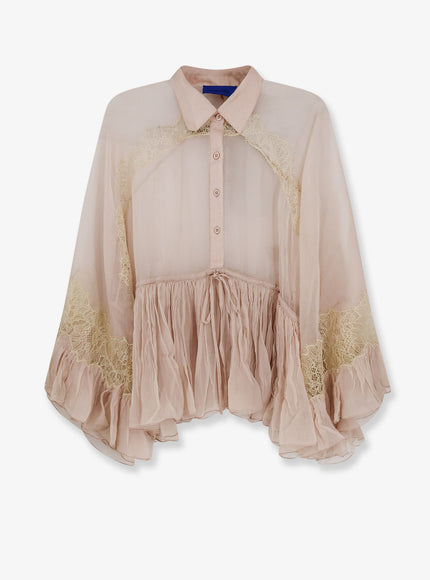 Mes Demoiselles Deccala Viscose Shirt Rosebeige
