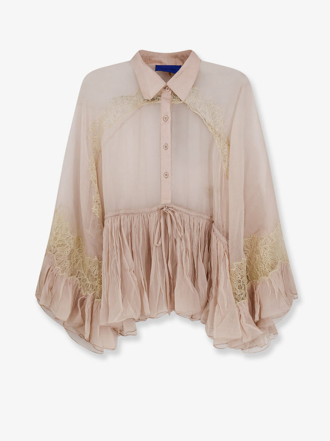 Mes Demoiselles Deccala Viscose Shirt Rosebeige
