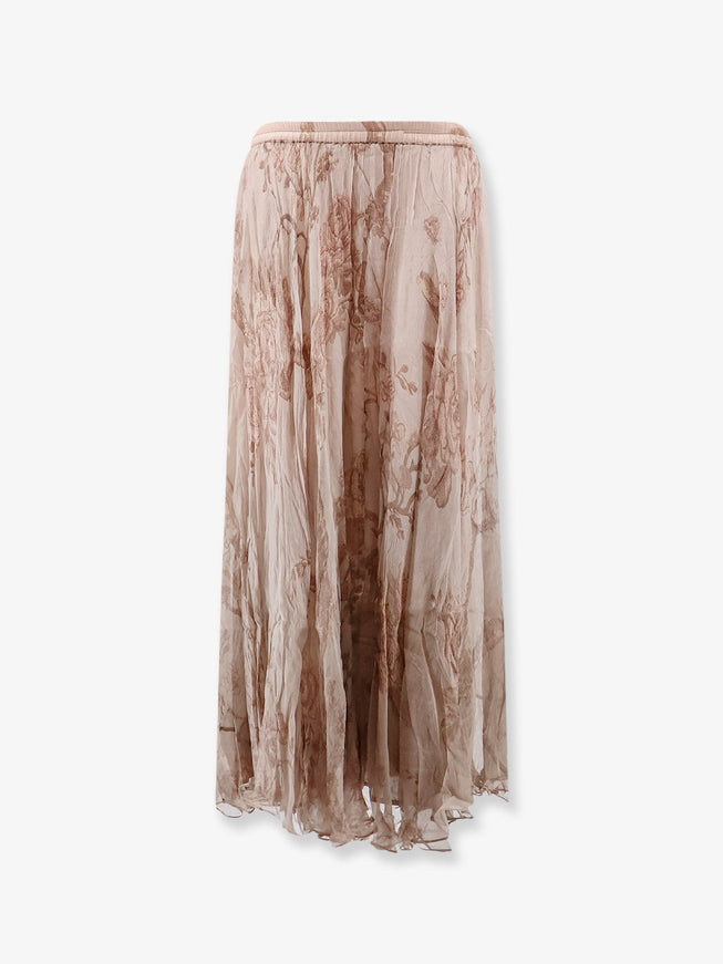 Mes Demoiselles Gigi Chiffon Skirt Beige