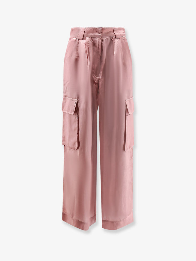 Mes Demoiselles Parchis Viscose Trousers Orchid