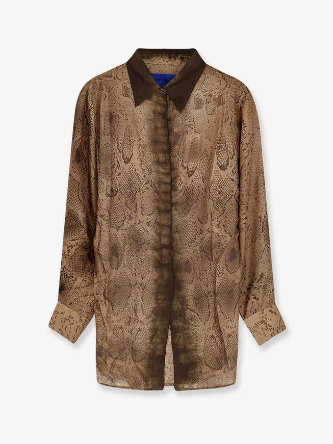 Mes Demoiselles Silk Shirt Snake